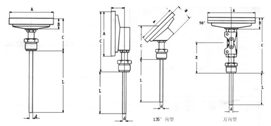 工業(yè)溫度計產品圖片